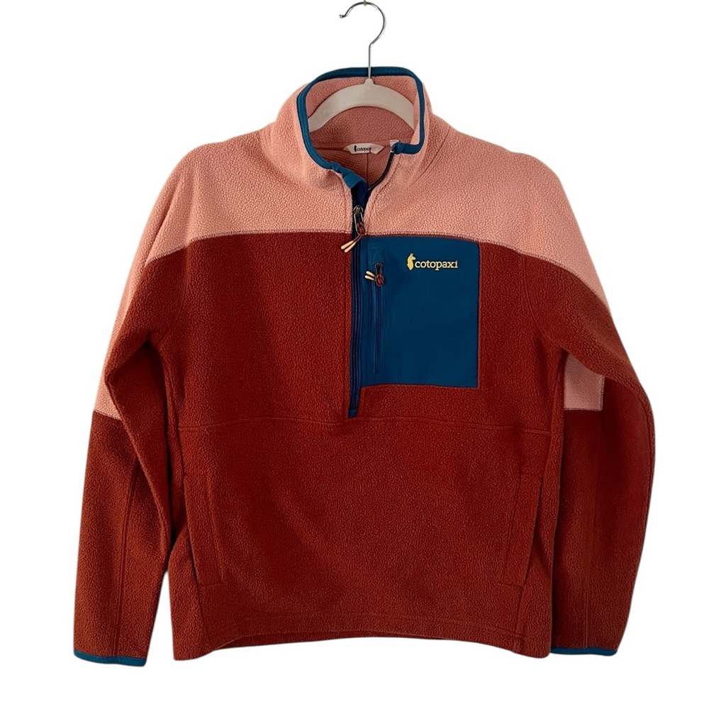 Cotopaxi Abrazo colorblock half zip fleece pullover